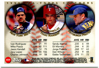 1998 All Topps Catchers Mike Piazza Ivan Rodriguez Jason Kendall
