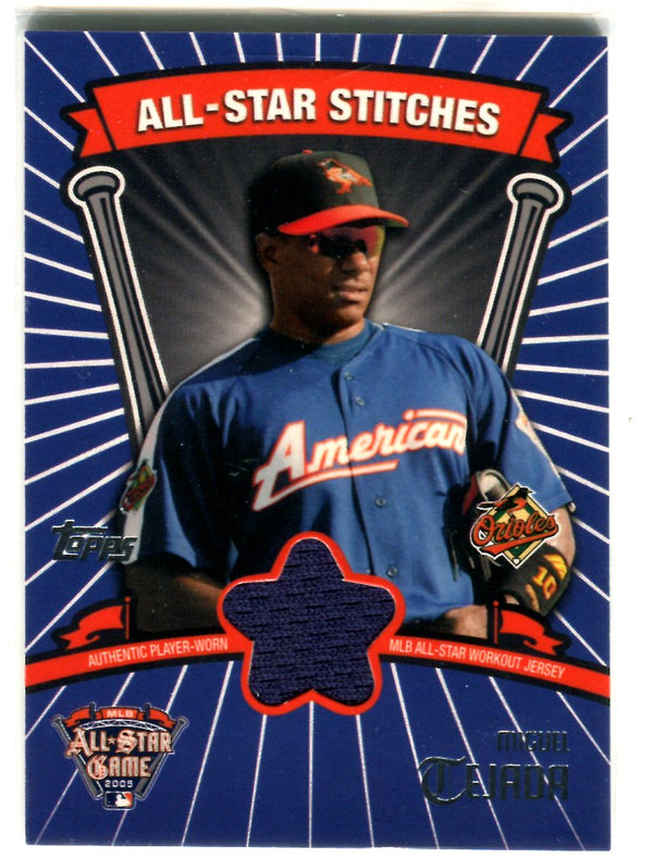 Miguel Tejada 2003 Topps All-Star Stitches #ASA-MT Jersey Card
