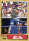 Wally Joyner 2012 Topps Archives Autographed Card