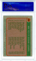 NBA Scoring Leaders 1973 Topps Card #153 (PSA Mint 9)