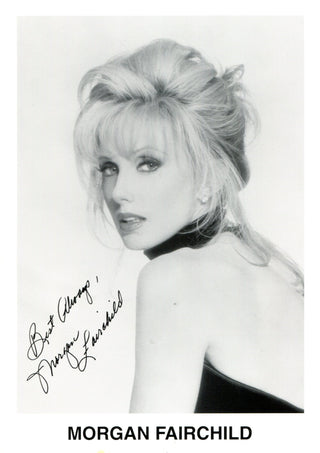 Morgan Fairchild Autographed 5x7 Photo