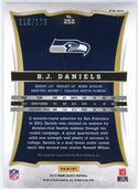 BJ Daniels Autographed 2013 Panini Select Silver Prizm Rookie Card #252