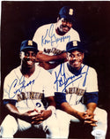 The Griffey Family Signed 8X10 Photo(JSA)