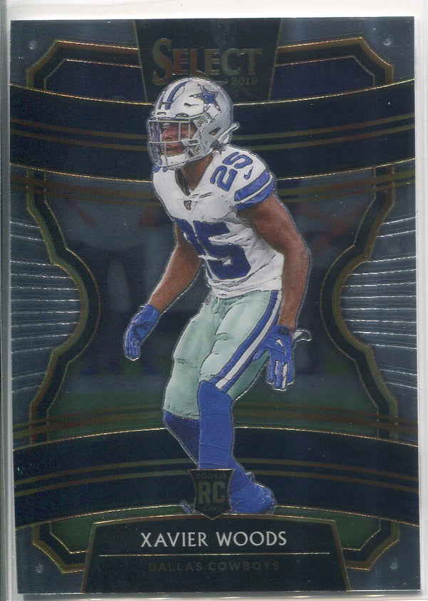 Xavier Woods 2019 Panini Select Concourse Rookie Card