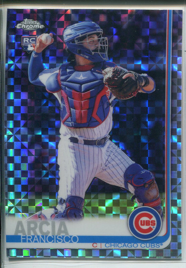 Francisco Arcia 2019 Topps Chrome X-Fractor Refractor Rookie Card