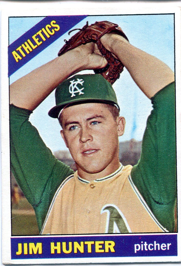 Jim Hunter Unsigned 1965 Topps Card