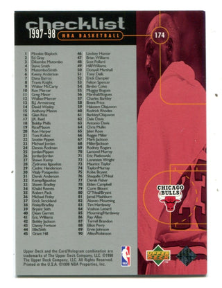 Michael Jordan 1998 Upper Deck #174 Card