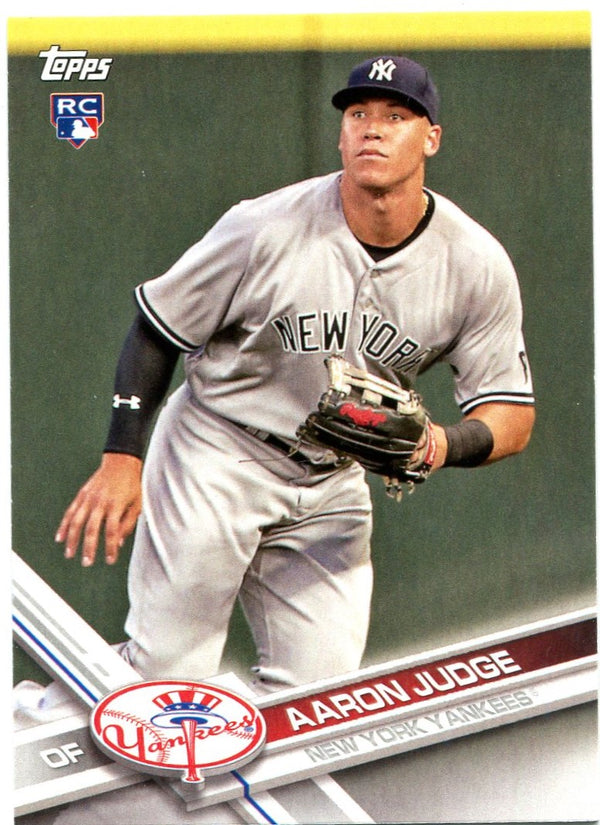 Aaron Judge Topps 2017 Rookie Card #NYY-16