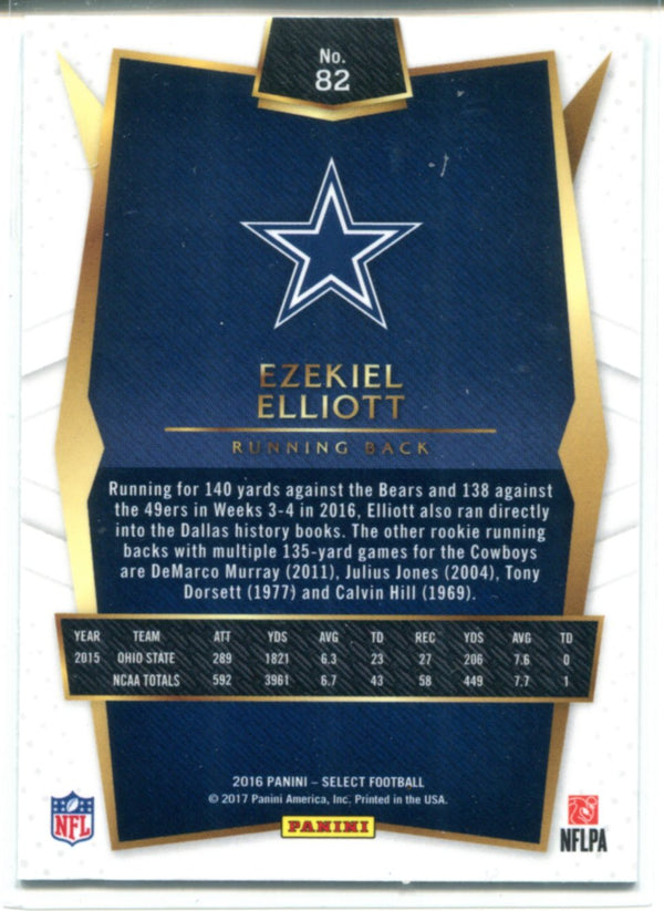 Ezekiel Elliott 2016 Select Rookie Card