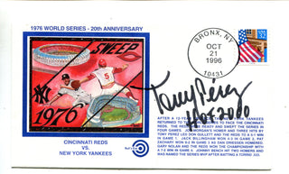 1976 World Series 20th Anniversary New York Yankees Autographed First Day Cover