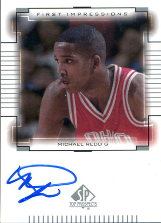 Michael Redd Autographed 2000 Upper Deck SP First Impressions Card