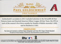 Paul Goldschmidt 2013 Topps Tribute Autographed Card
