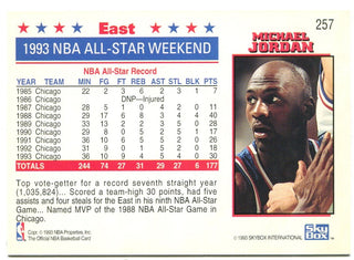 Michael Jordan NBA Hoops All Star Weekend Utah