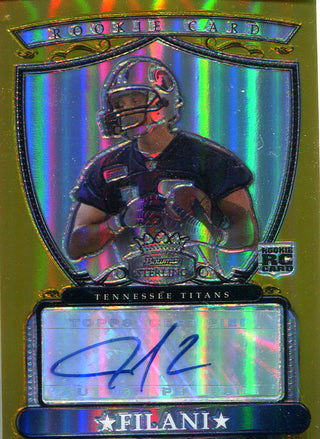 Joel Filani Autographed 2007 Bowman Sterling Rookie Card
