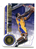 Kobe Bryant 2001 Fleer With Authority #11 Card /999