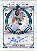 Tony Boselli Autographed 2021 Panini Limited Ring of Honor Card #ROH-TB