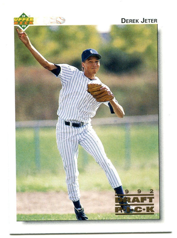 1992 Derek Jeter First Single Signed Baseball as a Member of the