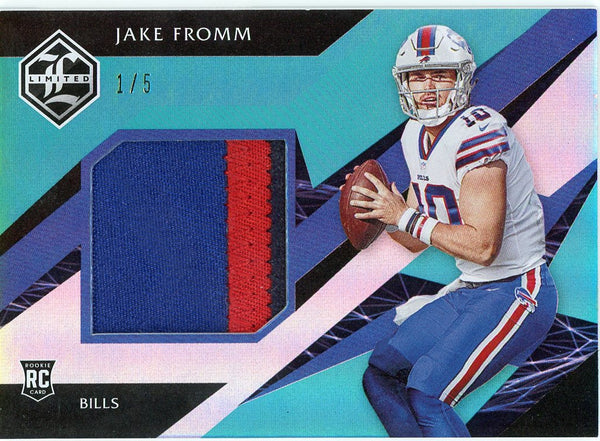 Jake Fromm 2020 Panini Limited Patch Rookie Card /5