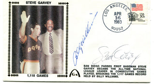 Billy Williams L.A April 16,1983  Autographed First Day Cover