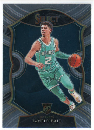 LaMelo Ball 2020-21 Panini Select Concourse Rookie Card #63