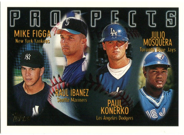 Topps Prospects 1996 Raul Ibanez Paul Konerko