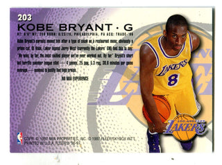 Kobe Bryant 1996 Fleer #203 Rookie Card