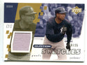 Bernie Williams 2002 Upper Deck #OBW Swatch Card /25