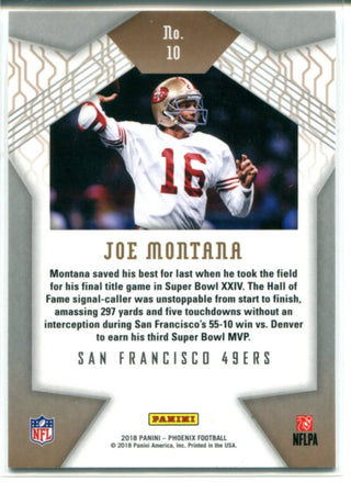 Jerry Rice 2018 Prizm Hall of Fame Prizm Card