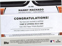 Manny Machado 2022 Topps Tribute Stamp of Approval Relic Card /199