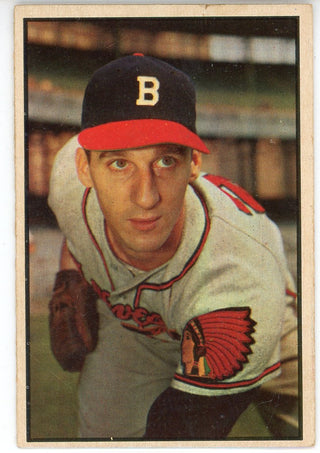 Warren Spahn 1953 Bowman Card #99