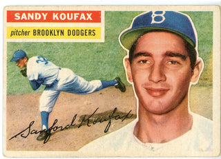 Sandy Koufax 1956 Topps Card #79