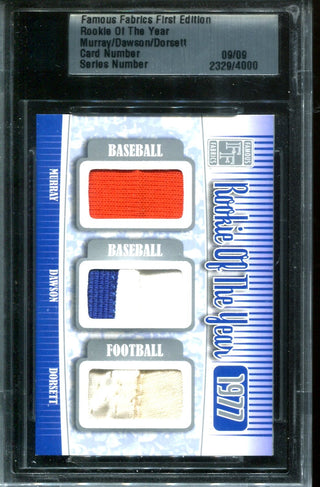 Murray, Dawson, & Dorsett ROY Famous Fabrics First Edition Card #9/9
