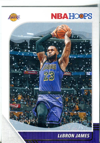 Lebron James 2019 NBA Hoops Card