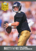 Brett Favre Unsigned 1991 Fleer Rookie Card