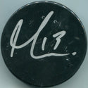 Max Domi Autographed Black Hockey Puck (JSA)