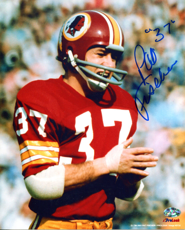 Pat Fischer Autographed 8x10 Photo