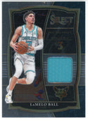 LaMelo Ball 2020-21 Panini Select Rookie Patch Card #DS-BAl