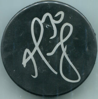Matt Murray Autographed Black Hockey Puck (JSA)