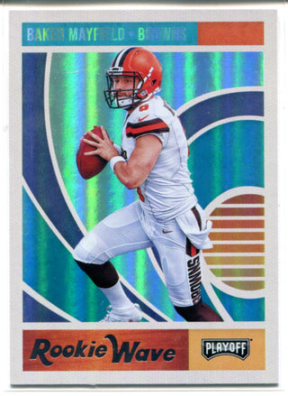 Baker Mayfield 2018 Rookie Wave Playoff Card