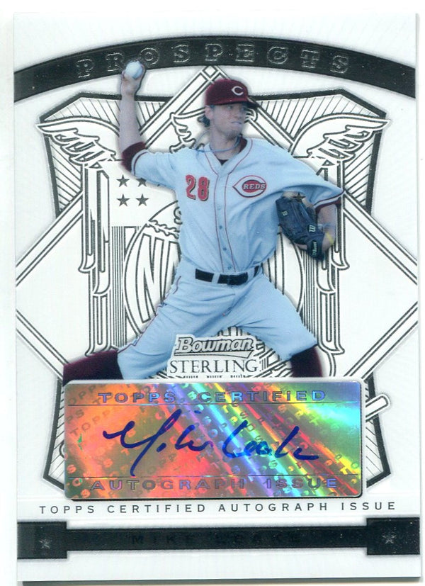 Mike Leake 2009 Bowman Sterling Prospects Autographed Card