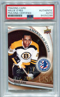 Willie O`Ree 2012 Upper Deck American Icons #12 (PSA Auto)