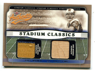 Kurt Warner 2002 Fleer Authentic Stadium Classics #SCKW Jersey Card