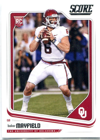 Baker Mayfield 2018 Score Rookie Card