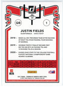 Justin Fields 2021 Panini Chronicles Donruss Draft Picks Rookie Card #33