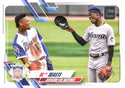 Ronald Acuna Jazz Chisholm 2021 Topps Card