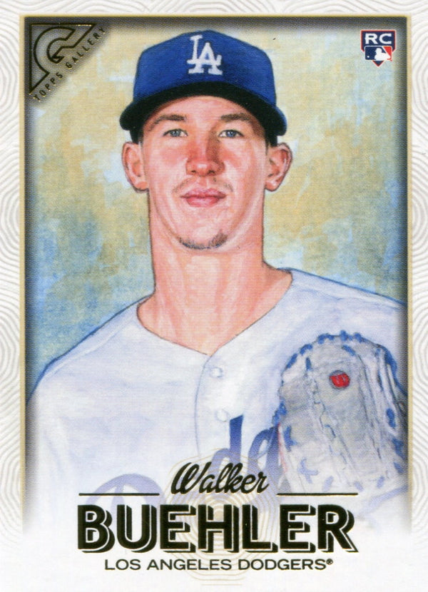 Walker Buehler 2018 Topps Gallery White Border Rookie Card