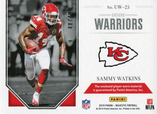 Sammy Watkins 2019 Panini Majestic Jersey Relic Card 48/49