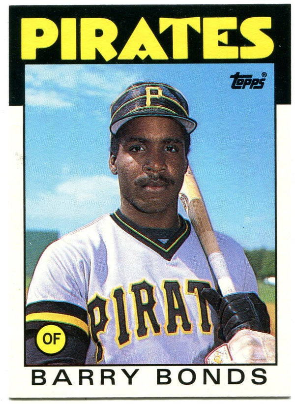 Barry Bonds 1986 Topps Rookie Card #111