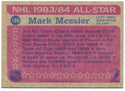 Mark Messier 1984 Topps All Star 2nd Team