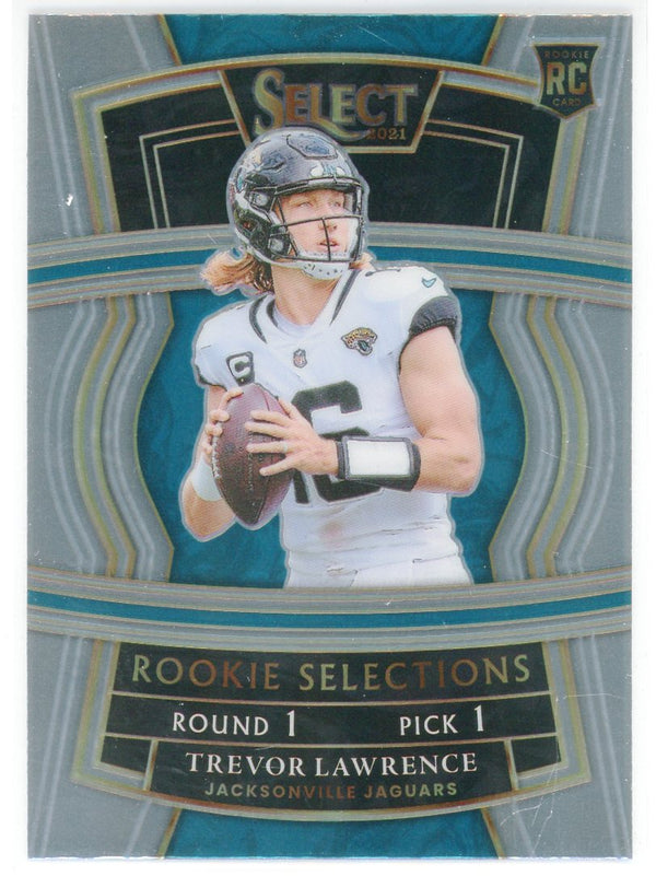 Trevor Lawrence 2021 Panini Select Rookie Selections Card #RS-1